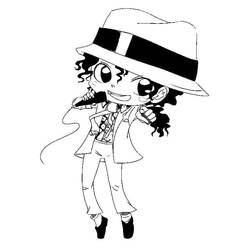 Dibujo para colorear: Michael Jackson (Personas Famosas) #212364 - Dibujos para Colorear e Imprimir Gratis
