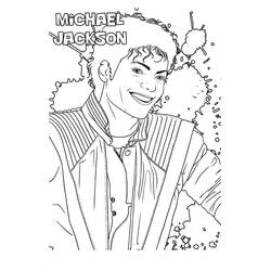 Dibujo para colorear: Michael Jackson (Personas Famosas) #212367 - Dibujos para Colorear e Imprimir Gratis
