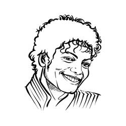 Dibujo para colorear: Michael Jackson (Personas Famosas) #212369 - Dibujos para Colorear e Imprimir Gratis