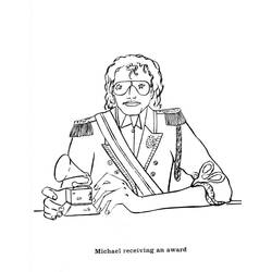 Dibujo para colorear: Michael Jackson (Personas Famosas) #212376 - Dibujos para Colorear e Imprimir Gratis