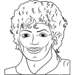 Dibujo para colorear: Michael Jackson (Personas Famosas) #212381 - Dibujos para Colorear e Imprimir Gratis