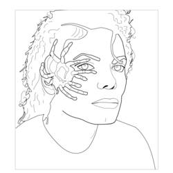 Dibujo para colorear: Michael Jackson (Personas Famosas) #212382 - Dibujos para Colorear e Imprimir Gratis