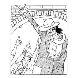 Dibujo para colorear: Michael Jackson (Personas Famosas) #212390 - Dibujos para Colorear e Imprimir Gratis