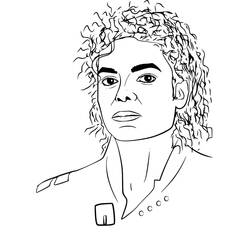 Dibujo para colorear: Michael Jackson (Personas Famosas) #212391 - Dibujos para Colorear e Imprimir Gratis