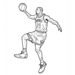 Dibujo para colorear: Michael Jordan (Personas Famosas) #217837 - Dibujos para Colorear e Imprimir Gratis