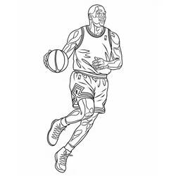 Dibujo para colorear: Michael Jordan (Personas Famosas) #217838 - Dibujos para Colorear e Imprimir Gratis