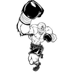 Dibujo para colorear: Mike Tyson (Personas Famosas) #174719 - Dibujos para Colorear e Imprimir Gratis