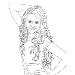 Dibujo para colorear: Taylor Swift (Personas Famosas) #123883 - Dibujos para Colorear e Imprimir Gratis