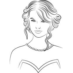 Dibujo para colorear: Taylor Swift (Personas Famosas) #208111 - Dibujos para Colorear e Imprimir Gratis