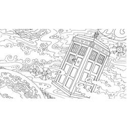 Dibujos para colorear: Doctor Who - Dibujos para colorear
