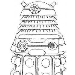 Dibujo para colorear: Doctor Who (Programas de televisión) #153186 - Dibujos para colorear