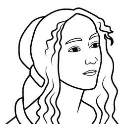 Dibujo para colorear: Afrodita (Religión y Mitología) #189923 - Dibujos para Colorear e Imprimir Gratis