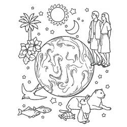 Dibujo para colorear: Biblia (Religión y Mitología) #194223 - Dibujos para Colorear e Imprimir Gratis