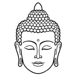 Dibujo para colorear: Buda (Religión y Mitología) #216114 - Dibujos para Colorear e Imprimir Gratis