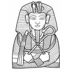 Dibujo para colorear: Faraón (Religión y Mitología) #192974 - Dibujos para Colorear e Imprimir Gratis