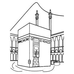 Dibujo para colorear: Islam (Religión y Mitología) #194420 - Dibujos para Colorear e Imprimir Gratis