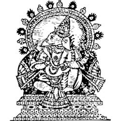 Dibujo Mitología Hindú (Religión y Mitología) #109247 para imprimir y colorear