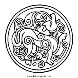 Dibujo Mitología Nórdica (Religión y Mitología) #110579 para imprimir y colorear
