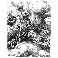 Dibujo Mitología Nórdica (Religión y Mitología) #110589 para imprimir y colorear