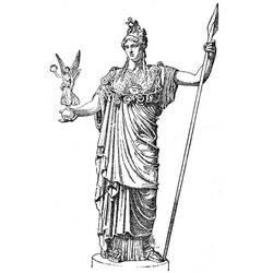 Dibujo para colorear: Mitología Romana (Religión y Mitología) #110012 - Dibujos para Colorear e Imprimir Gratis