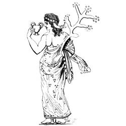 Dibujo para colorear: Mitología Romana (Religión y Mitología) #110030 - Dibujos para Colorear e Imprimir Gratis