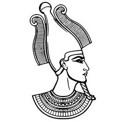 Dibujos para colorear: Osiris - Dibujos para Colorear e Imprimir Gratis