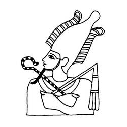 Dibujo para colorear: Osiris (Religión y Mitología) #191007 - Dibujos para Colorear e Imprimir Gratis