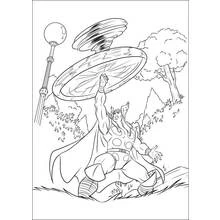 Dibujo Thor (Religión y Mitología) #75791 para imprimir y colorear