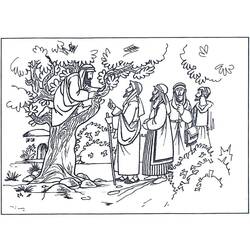 Dibujo para colorear: Zaqueo (Religión y Mitología) #190487 - Dibujos para Colorear e Imprimir Gratis