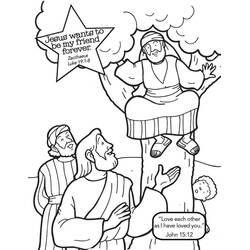 Dibujo para colorear: Zaqueo (Religión y Mitología) #190497 - Dibujos para Colorear e Imprimir Gratis