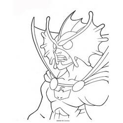 Dibujo para colorear: Aquaman (Superhéroes y Supervillanos) #84986 - Dibujos para Colorear e Imprimir Gratis