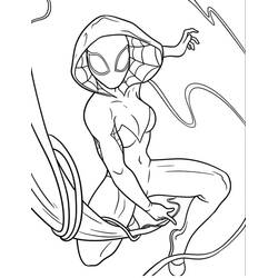 Dibujo para colorear: Araña Fantasma (Superhéroes y Supervillanos) #217911 - Dibujos para Colorear e Imprimir Gratis
