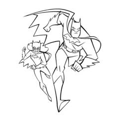 Dibujo Batman (Superhéroes y Supervillanos) #76916 para imprimir y colorear