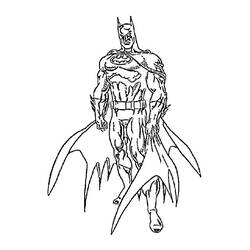 Dibujo Batman (Superhéroes y Supervillanos) #77035 para imprimir y colorear