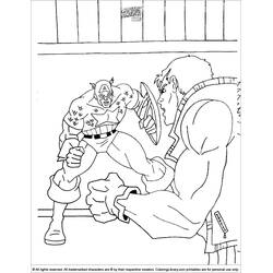 Dibujo Capitán América (Superhéroes y Supervillanos) #76730 para imprimir y colorear