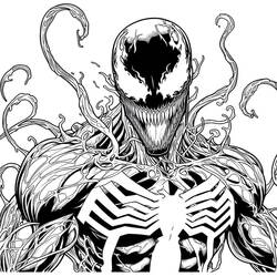 Dibujo para colorear: Carnage (Superhéroes y Supervillanos) #209394 - Dibujos para Colorear e Imprimir Gratis