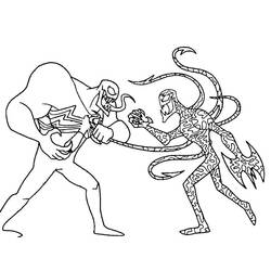 Dibujos para colorear: Carnage - Dibujos para Colorear e Imprimir Gratis