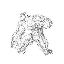 Dibujo para colorear: Colossus (Superhéroes y Supervillanos) #82909 - Dibujos para Colorear e Imprimir Gratis