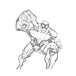 Dibujo para colorear: Colossus (Superhéroes y Supervillanos) #82921 - Dibujos para Colorear e Imprimir Gratis