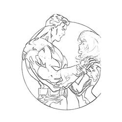 Dibujo para colorear: Colossus (Superhéroes y Supervillanos) #82928 - Dibujos para Colorear e Imprimir Gratis