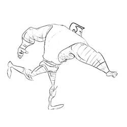 Dibujo para colorear: Colossus (Superhéroes y Supervillanos) #82936 - Dibujos para Colorear e Imprimir Gratis