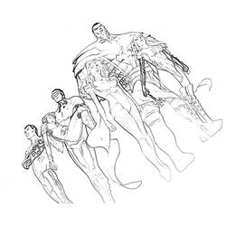 Dibujo para colorear: Colossus (Superhéroes y Supervillanos) #82938 - Dibujos para Colorear e Imprimir Gratis