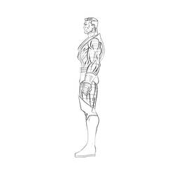 Dibujo para colorear: Colossus (Superhéroes y Supervillanos) #82960 - Dibujos para Colorear e Imprimir Gratis
