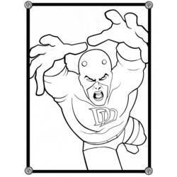 Dibujo para colorear: Daredevil (Superhéroes y Supervillanos) #78226 - Dibujos para Colorear e Imprimir Gratis