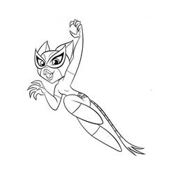 Dibujos para colorear: DC Super Hero Girls - Dibujos para Colorear e Imprimir Gratis