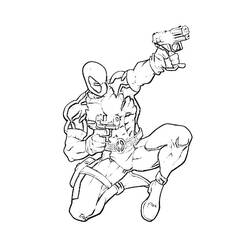 Dibujo para colorear: Deadpool (Superhéroes y Supervillanos) #82842 - Dibujos para Colorear e Imprimir Gratis