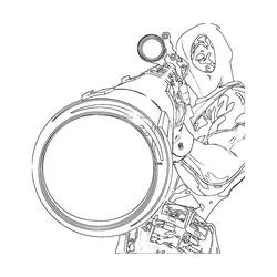 Dibujo para colorear: Deadpool (Superhéroes y Supervillanos) #82882 - Dibujos para Colorear e Imprimir Gratis