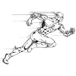 Dibujos para colorear: Destello - Dibujos para Colorear e Imprimir Gratis