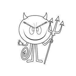 Dibujo para colorear: Diablo (Superhéroes y Supervillanos) #204163 - Dibujos para Colorear e Imprimir Gratis