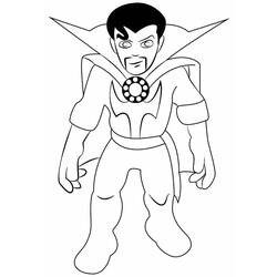 Dibujo para colorear: Doctor Strange (Superhéroes y Supervillanos) #211432 - Dibujos para Colorear e Imprimir Gratis